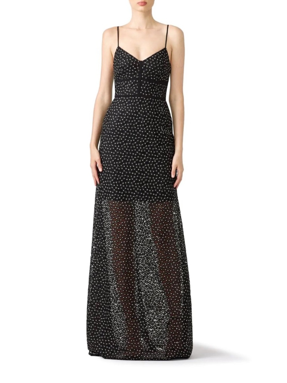 JILL Jill Stuart Floral Lace Slip Gown - size 6